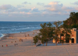 Indiana Dunes Beach in Beverly Shores, IN