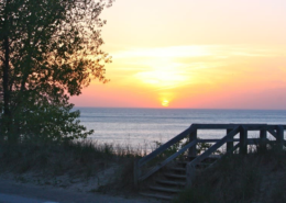 Lake View Beach in Beverly Shores, IN