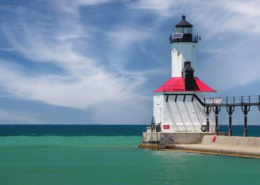 Michigan City East Pierhead Lighthouse