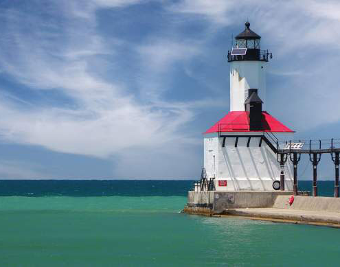 Michigan City East Pierhead Lighthouse